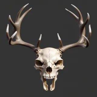 deer skull png