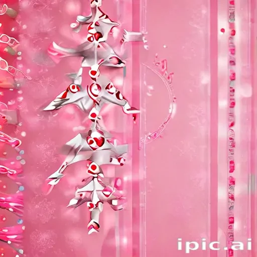 pink christmas desktop wallpaper