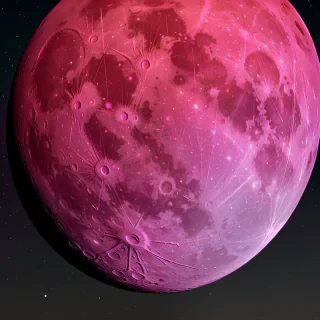 pink moon wallpaper