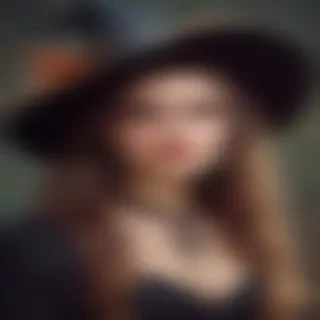 vintage witch art