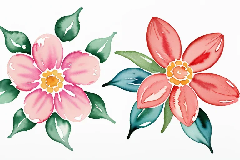 watercolor flower clipart