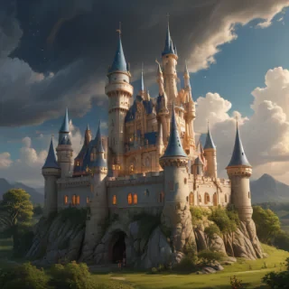 cartoon castel