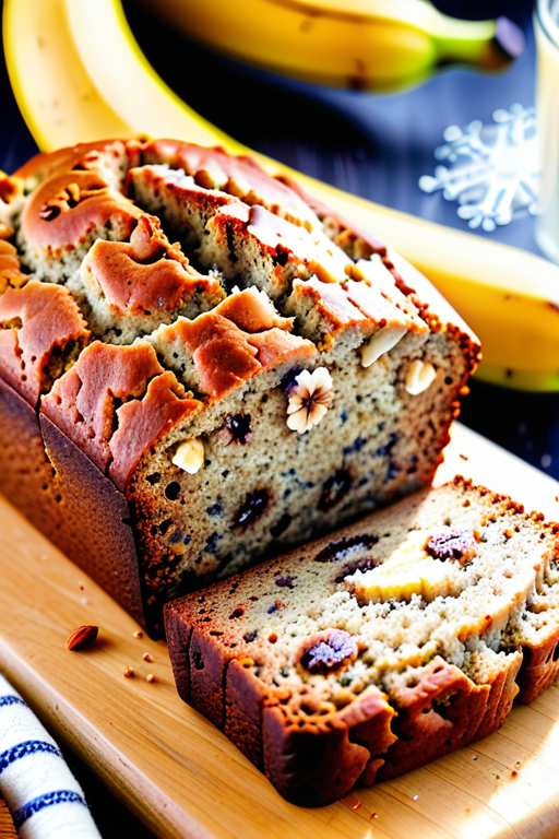 easy banana bread recipe without baking soda