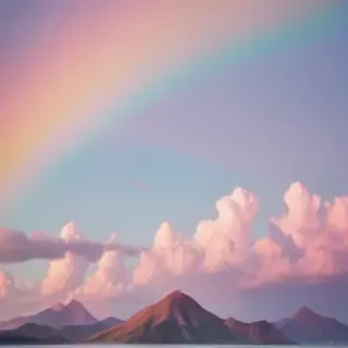 pastel rainbow aesthetic wallpaper