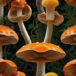 mushroom transparent