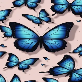 aesthetic butterfly background