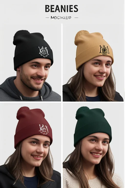 beanies mockup