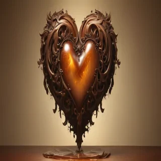 brown heart