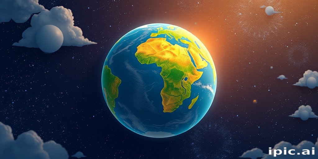 animated pic of earth