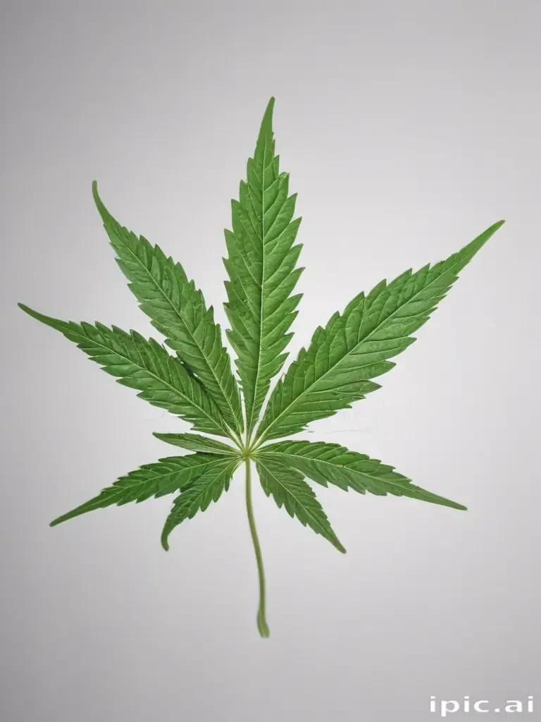 marijuana leaf transparent background