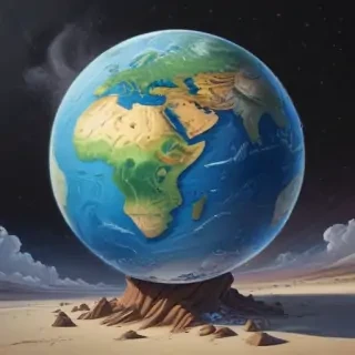 earth cartoon drawing