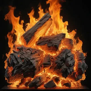 fire clear background