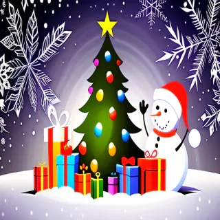 cool christmas wallpaper background