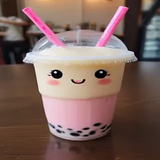 bubble tea cute
