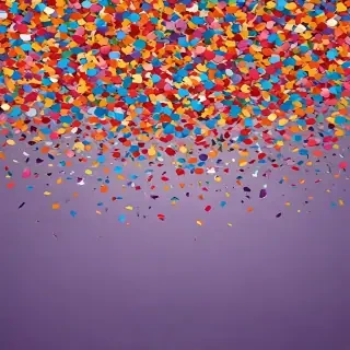 confetti vector