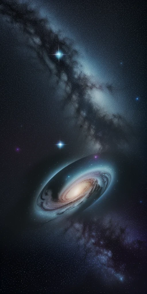 iphone hd space wallpaper