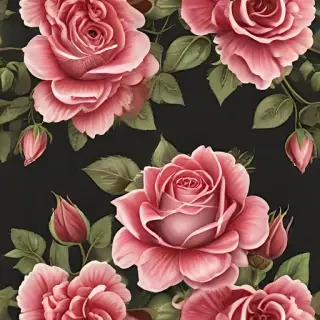 rose border png