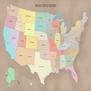 map of states