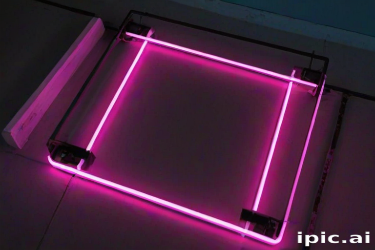 neon frame