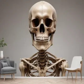 skeleton transparent background