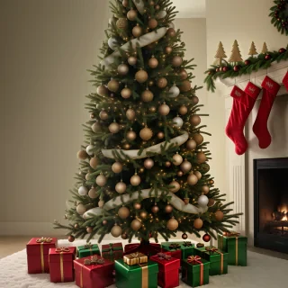 christmas tree pc wallpaper
