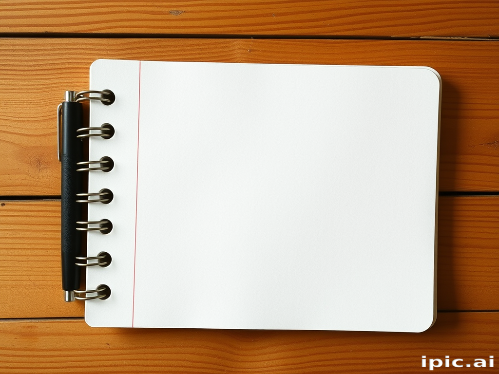 notebook page background