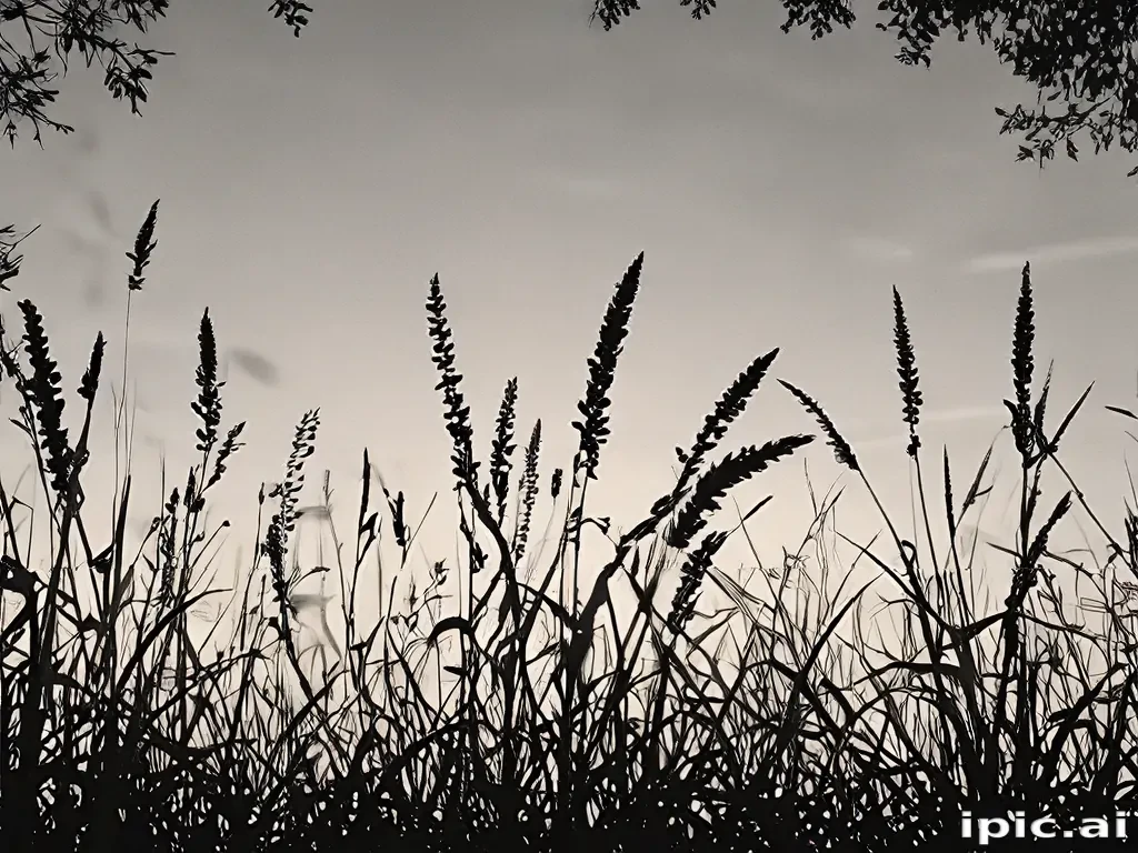 grass silhouette