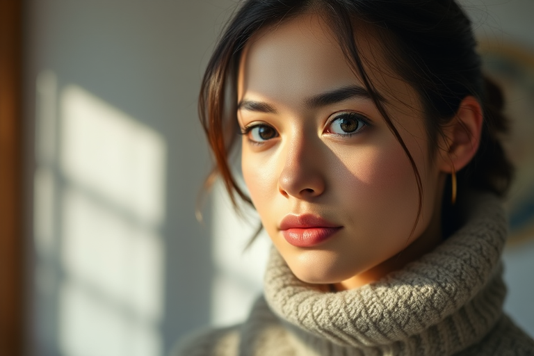 regenerate the image with a focus on clarity, using a Canon EOS R5 camera, 50mm lens, f/1.8 aperture, ISO 100, high dynamic range, with a shallow depth of field and soft natural lighting