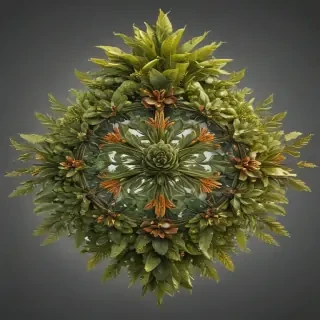 plant no background