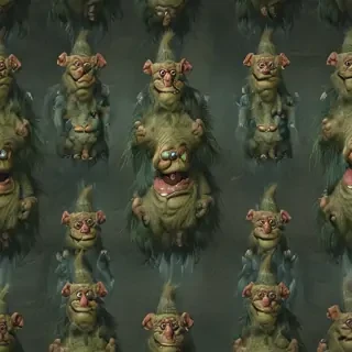troll background