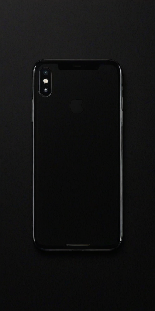 black background phone