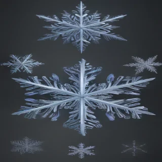 snowflake clipart with transparent background