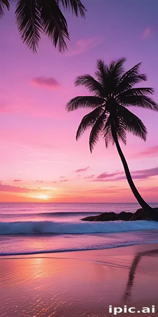 aesthetic beach background