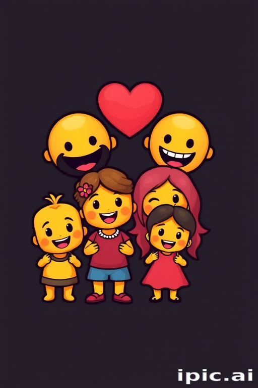 family emojis