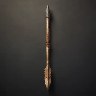 drawn arrow