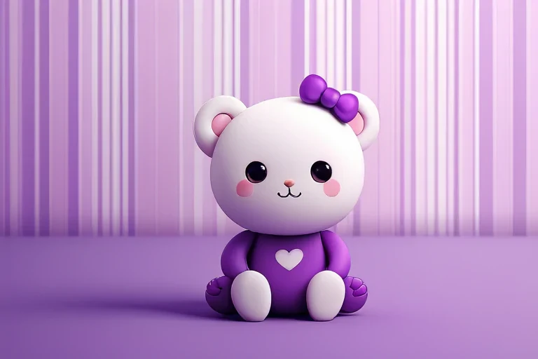 purple cute wallpaper
