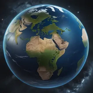 animated pic of earth