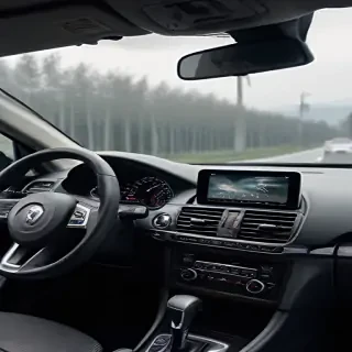 inside a car background