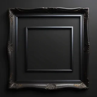 black frame background