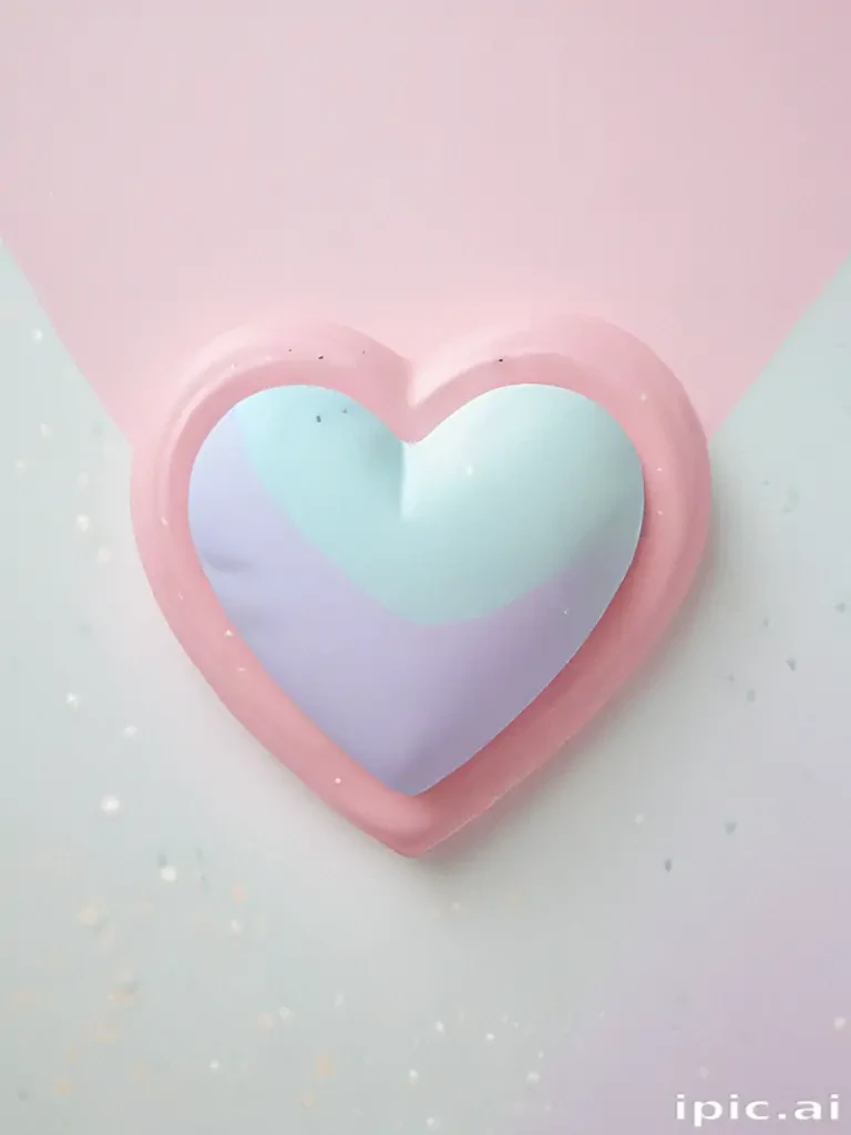 pastel heart wallpaper