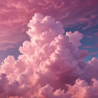 pink cloud wallpaper