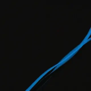 black background with blue