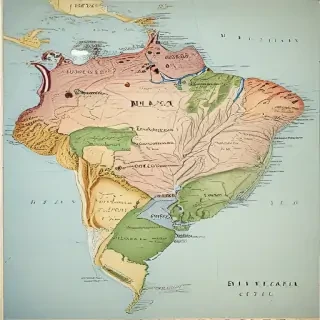 map of brazil