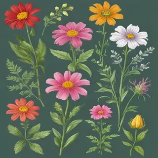 free wildflower clipart