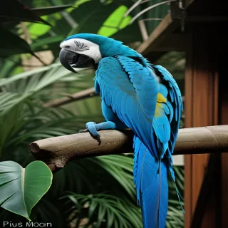 blue macaw