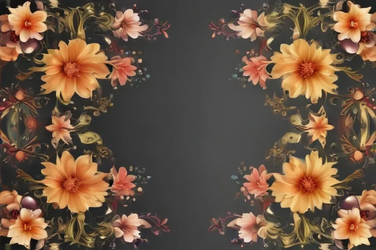 flowers border png