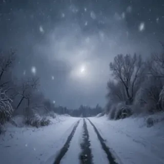 falling snow png