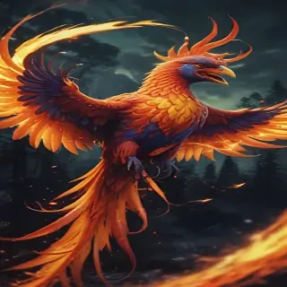 phoenix bird wallpaper