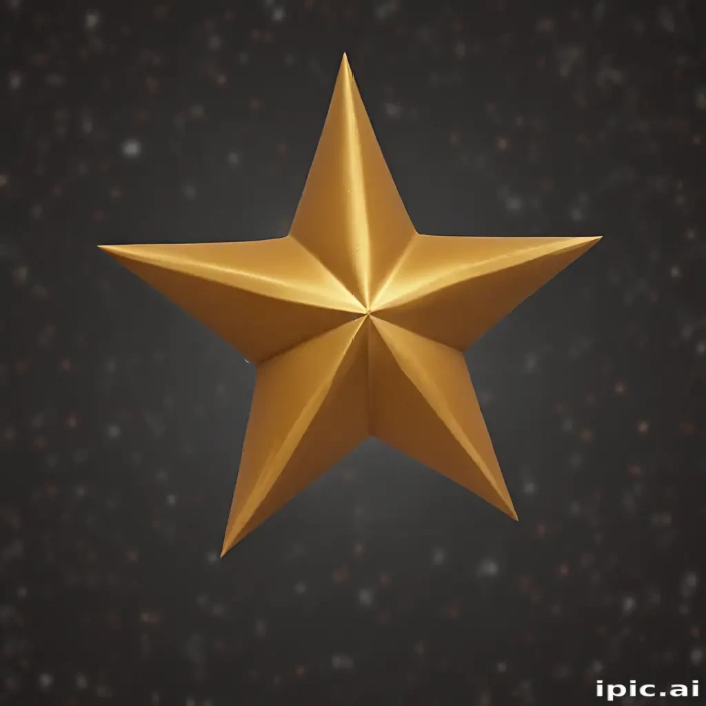 golden star png