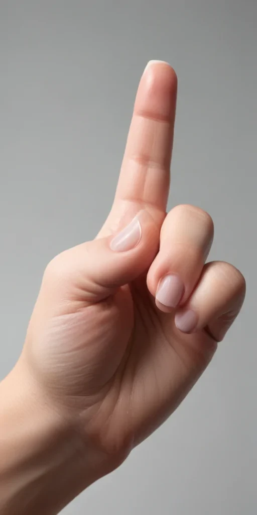 finger point png